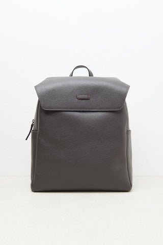 Real leather rucksack