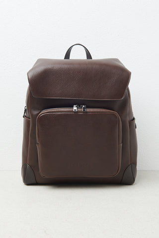 Genuine leather backpack