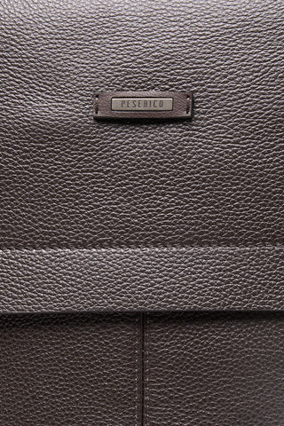 Grained leather backpack 3 / 4