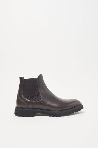 Genuine leather Chelsea boots