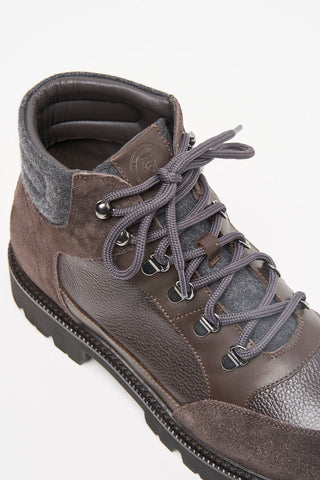 Genuine leather boots