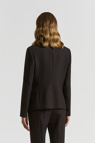 Double technical fabric blazer