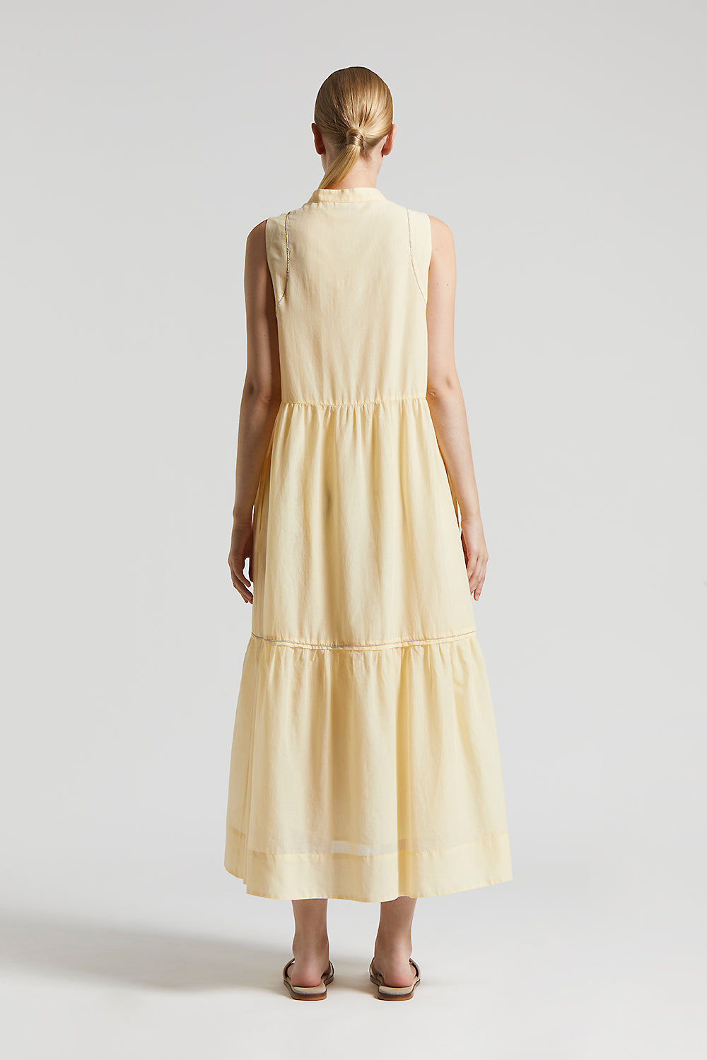 スカート PESERICO Long skirt in lightweight canvas parachute P05146L1_00481_001.jpg?v=