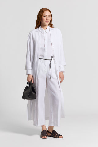 Linen canvas trousers