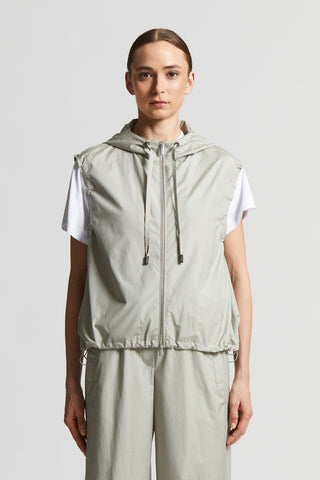 Technical cotton parachute canvas waistcoat