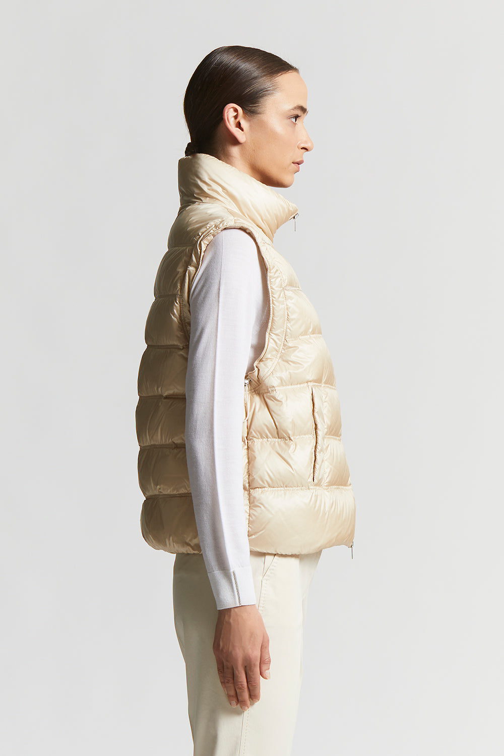 アウターその他 PESERICO Women Outer S03005 01920 001 WHITE Women's Outerwear: Jackets, Coats, Vests Made in Italy