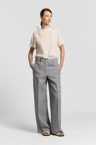 Pure cotton voile T-shirt