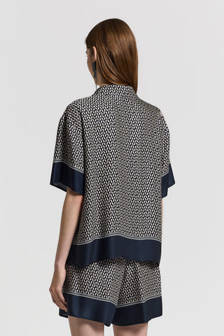 Viscose twill shirt