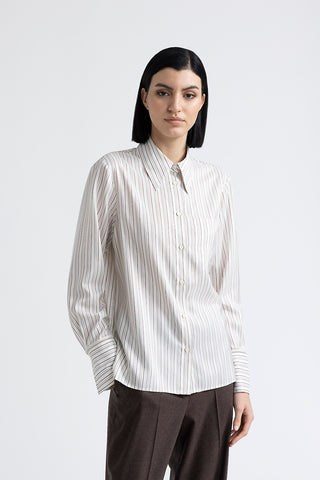 Pure silk shirt