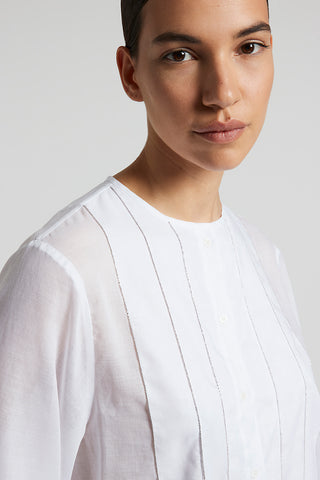 Pure cotton voile shirt