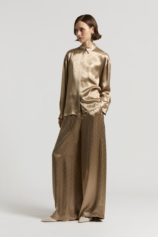 Viscose satin shirt