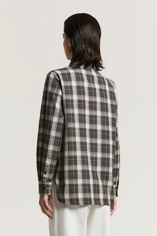 Lightweight wool flannel shirt