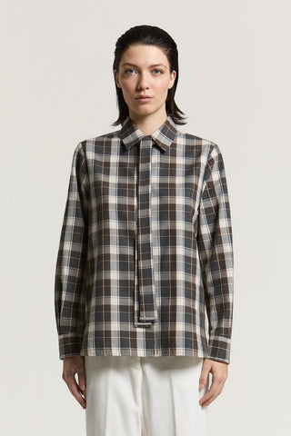Lightweight wool flannel shirt