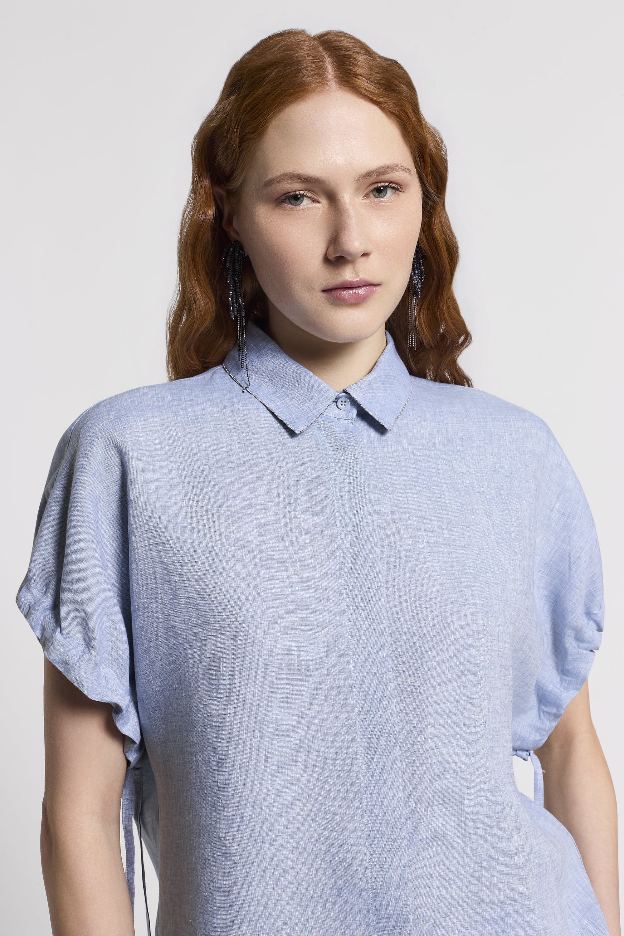 トップス PESERICO Lightweight pure linen canvas shirt | Peserico US