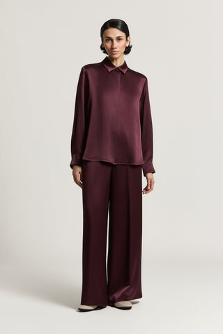 Satin shirt