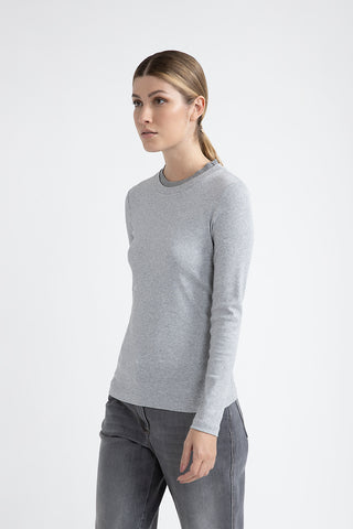 Stretch jersey T-shirt