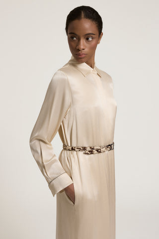 Hammered satin dress 3 / 3