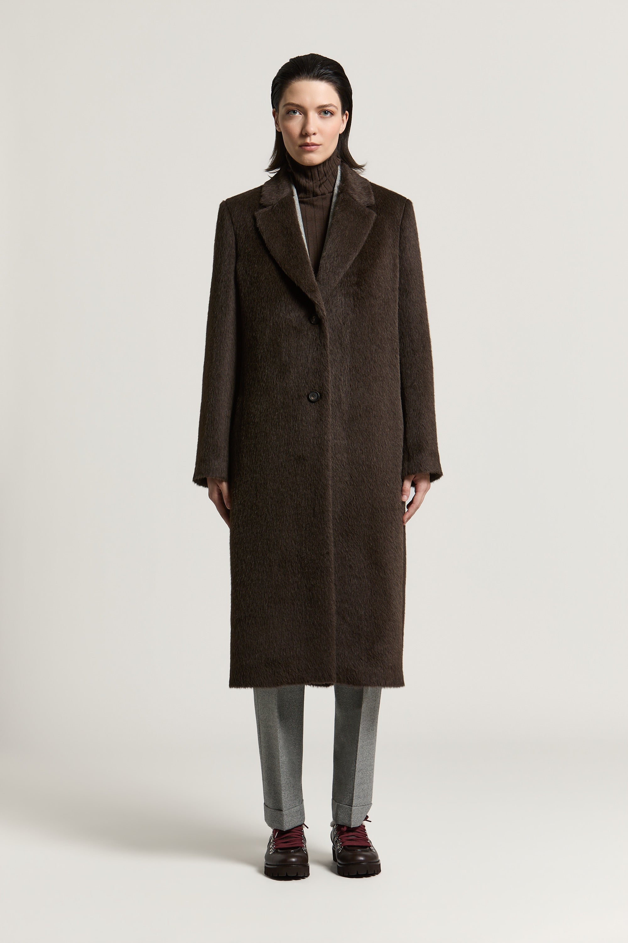 Peserico ウール&カシミヤコート Women's Outerwear New Arrivals | Peserico US