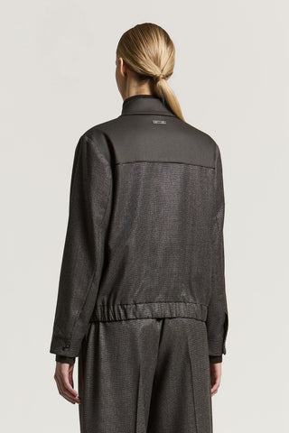 Pure wool and flannel gabardine jacket