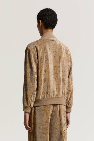 Viscose velvet jacket