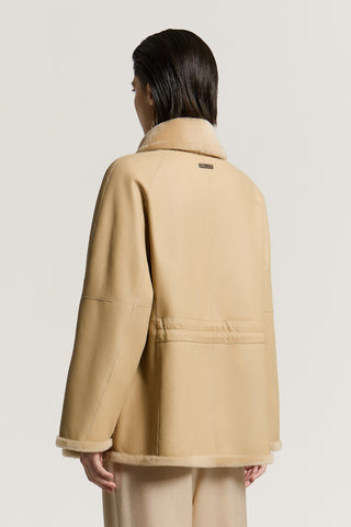 Sheepskin jacket