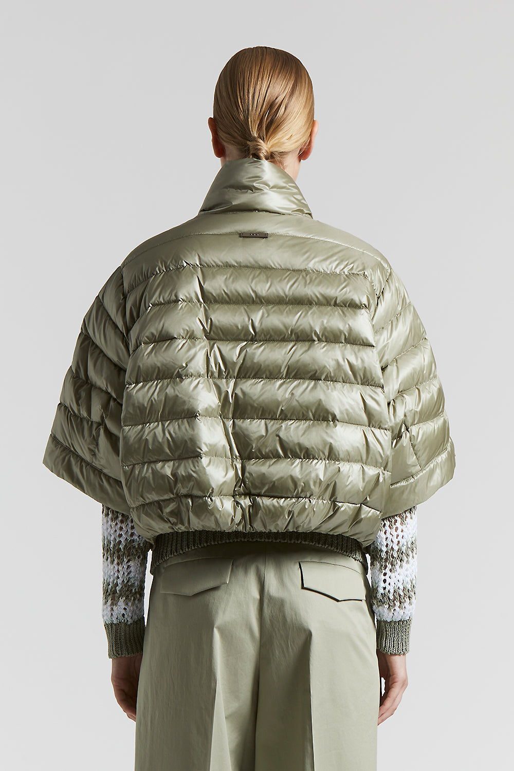 [OHESHIO] / ☆ 25SS OUND COLLAR SEMI-CROP JACKET / CHECK MUSINSA | OHESHIO ROUND COLLAR SEMI-CROP JACKET, CHECK