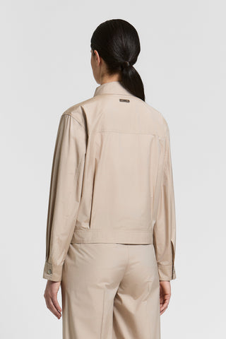 Lightweight technical cotton jacket
