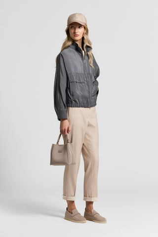 Light cupro jacket