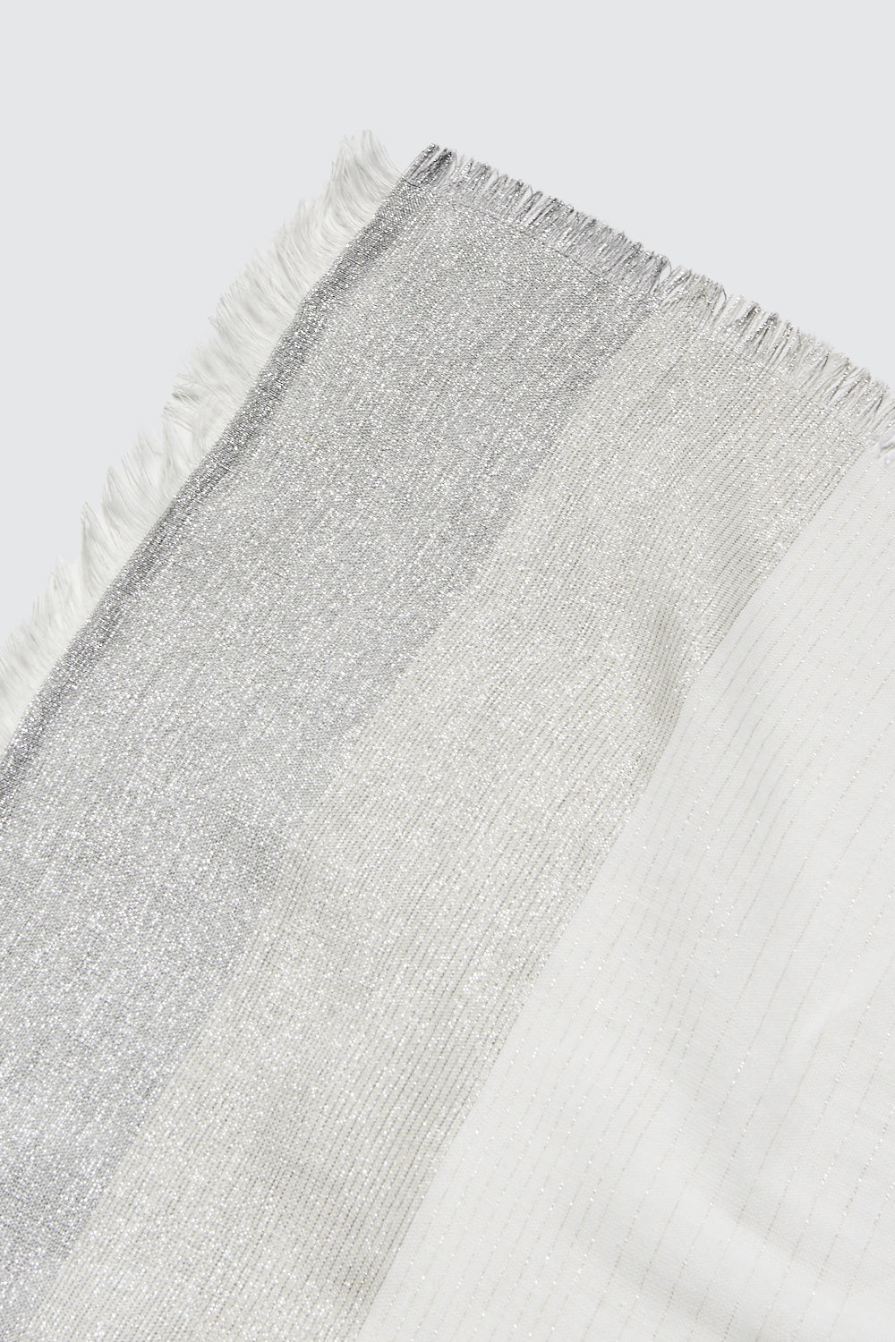 Ombre stole in faded linen | Peserico US