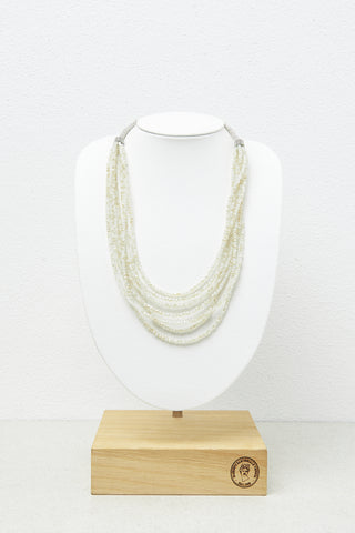 Multi-strand micro-crystal necklace