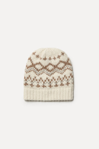 Alpaca, wool and cotton hat
