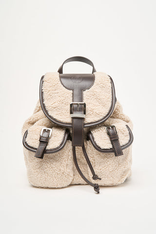 Faux fur backpack 1 / 3
