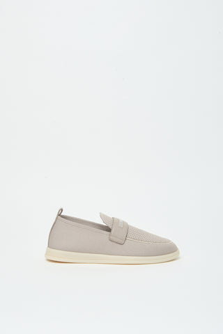 Technical knit loafers