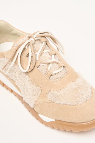 Suede sneakers