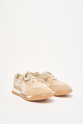 Suede sneakers