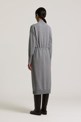 Long wool, silk and cashmere dress 4 / 4