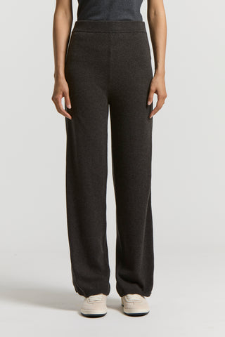 Cashmere, silk and wool trousers