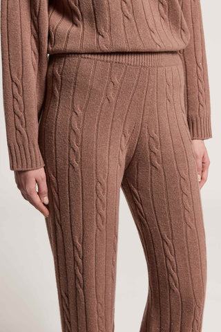Wool, silk, cashmere and lamé trousers 4 / 5