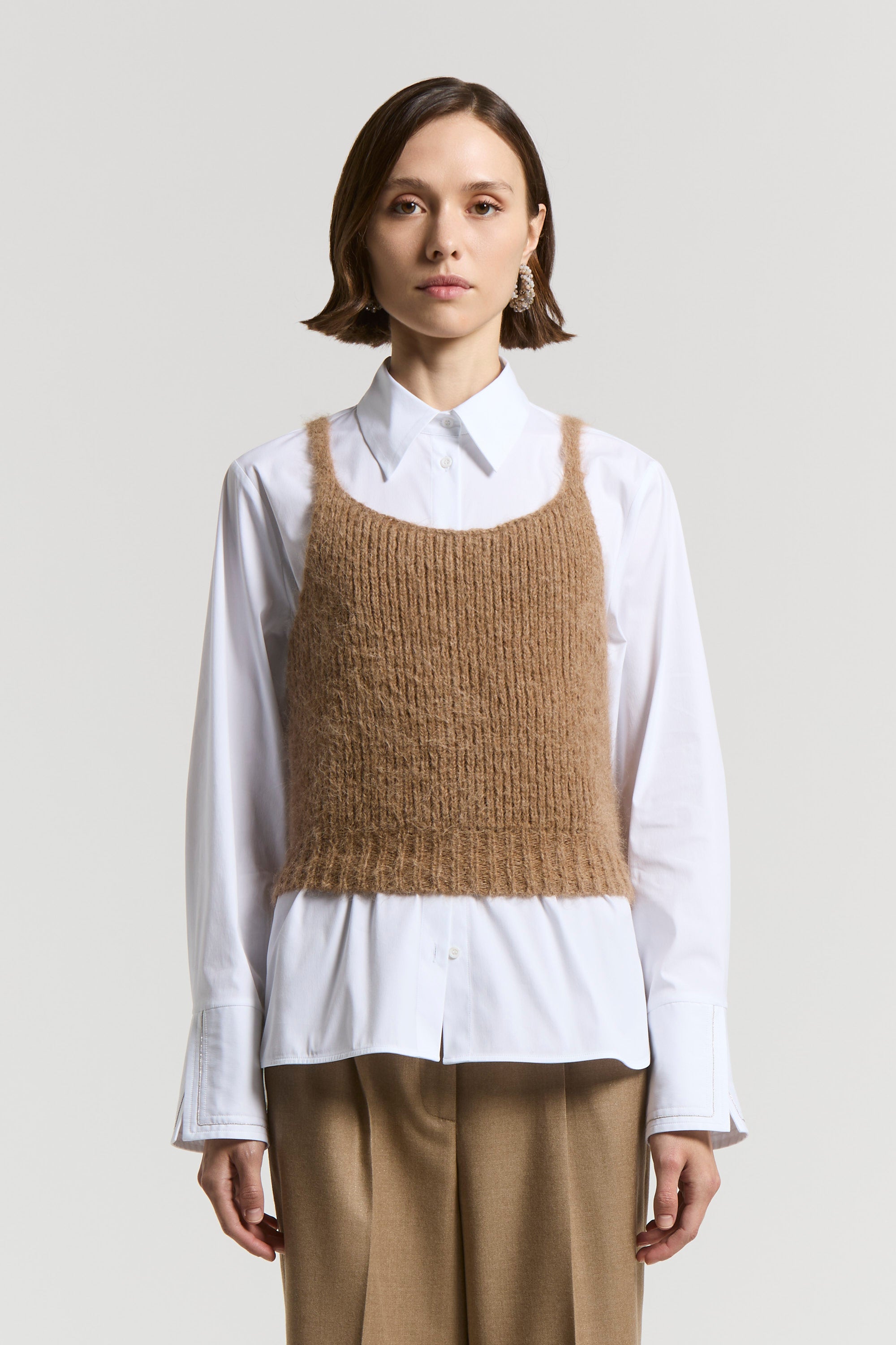Alpaca and merino wool yarn top | Peserico US