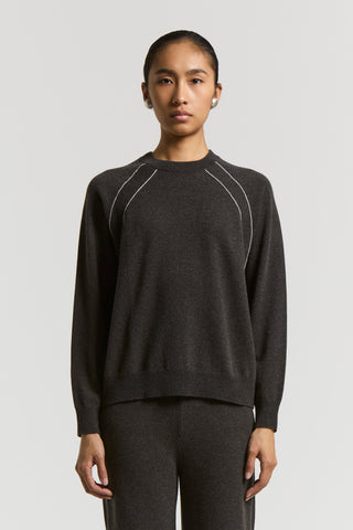 Cashmere, silk and wool jumper