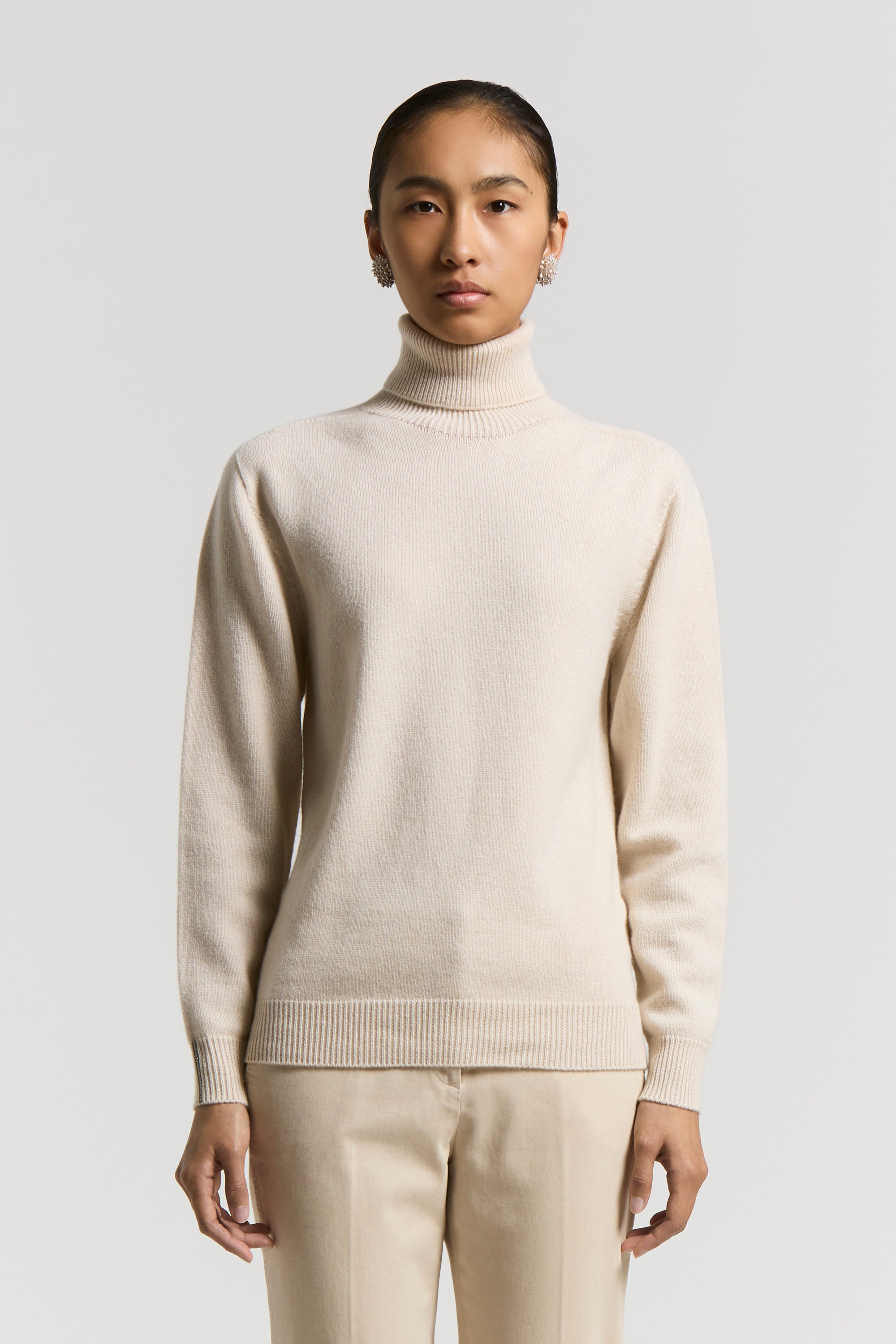 Pure cashmere turtleneck sweater | Peserico US