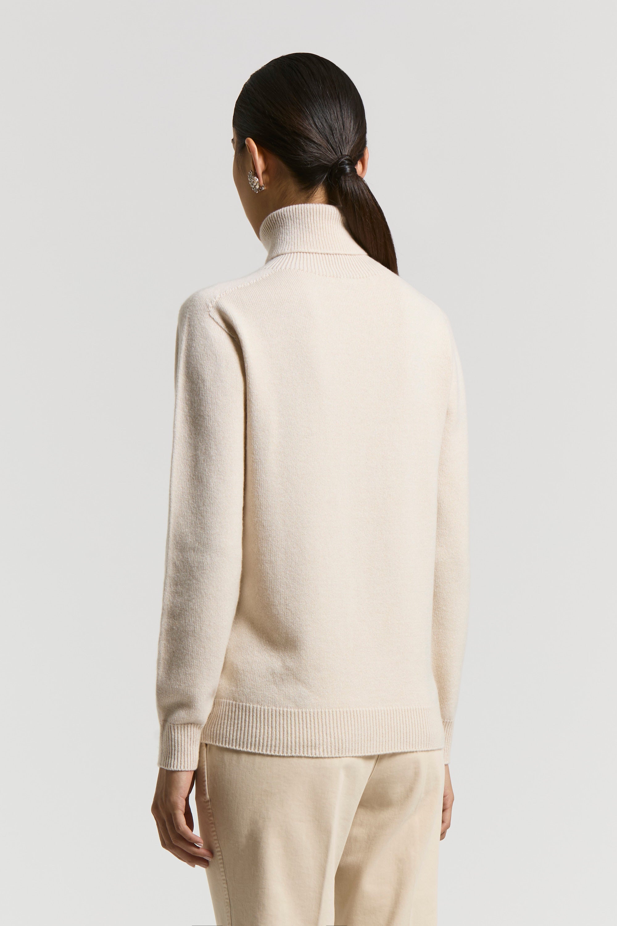 Pure cashmere turtleneck sweater | Peserico US
