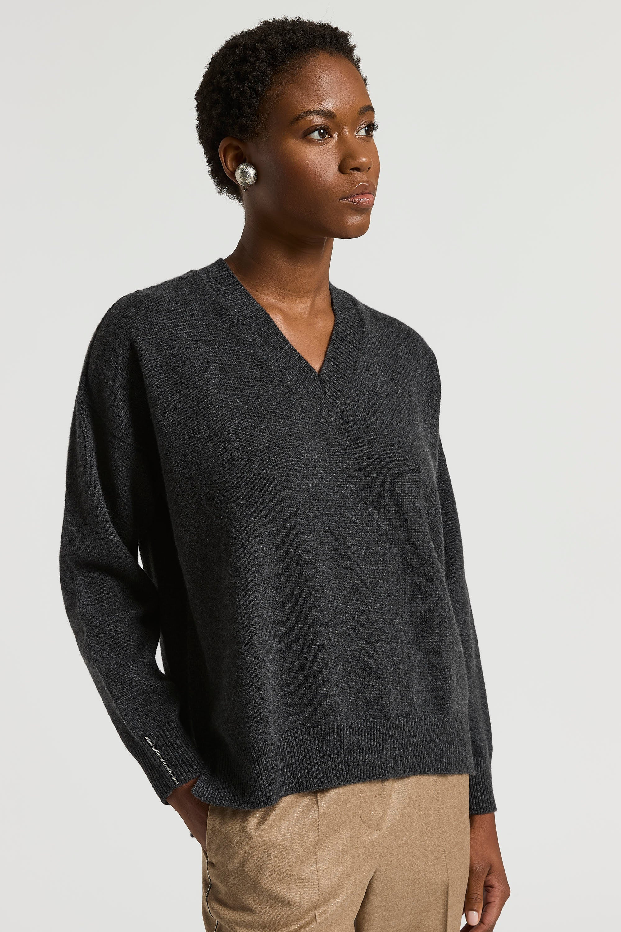 Pure cashmere turtleneck sweater | Peserico US
