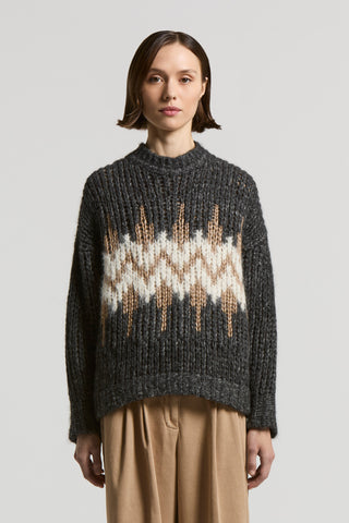 Norwegian alpaca-blend jumper