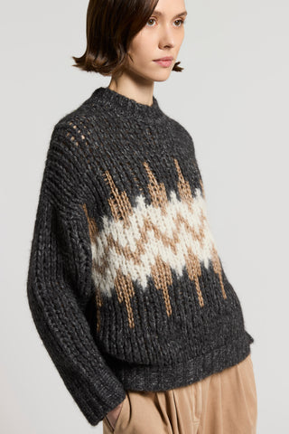 Norwegian alpaca-blend jumper