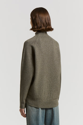 Lurex, cashmere and wool jumper