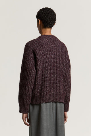 Wool, alpaca and cotton sweater