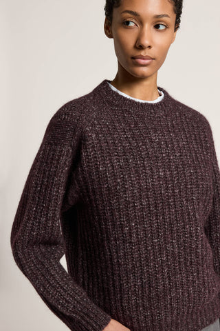 Wool, alpaca and cotton sweater