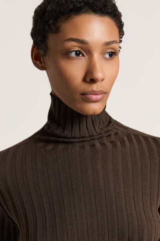 Pure virgin wool mock-neck sweater 3 / 3