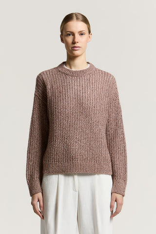 Alpaca, wool and cotton sweater 1 / 3